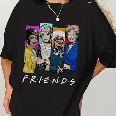 Golden Girls Lovers Movie Shirt Blanche Devereaux Sophia Petrillo Dorothy Zbornak Rose Nylund Friends Lovers TV Show...