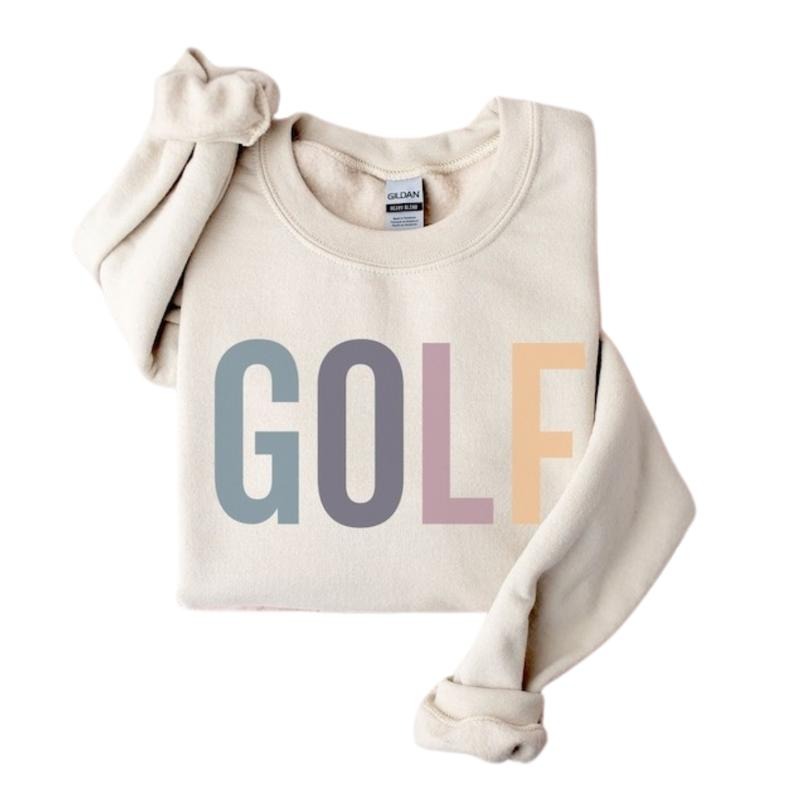 Golf Sweatshirt, Gift For Golfer, Gift for dad, Golf Shirt Hoodie For Men Women, Choose your Color, All Weather Gear,...