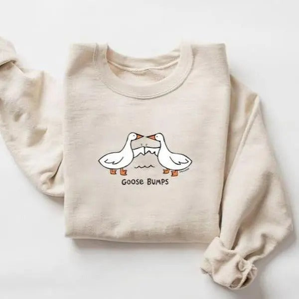 Goose Bumps Sweatshirt T-Shirts, Hoodie | TeeBloomCo.com