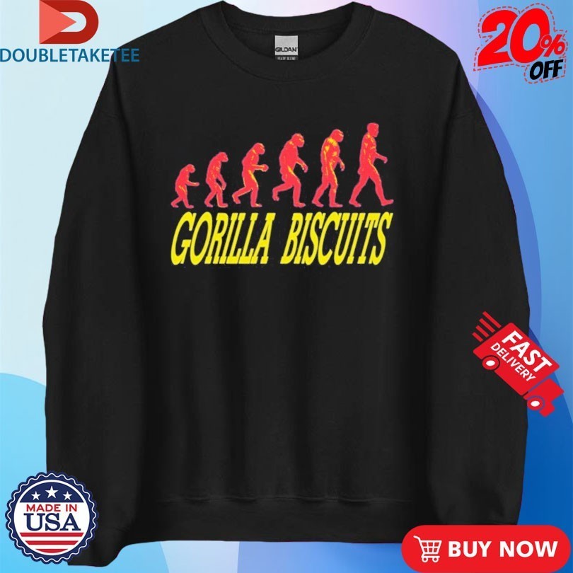 Gorilla Biscuits Start Today Evolution Shirts