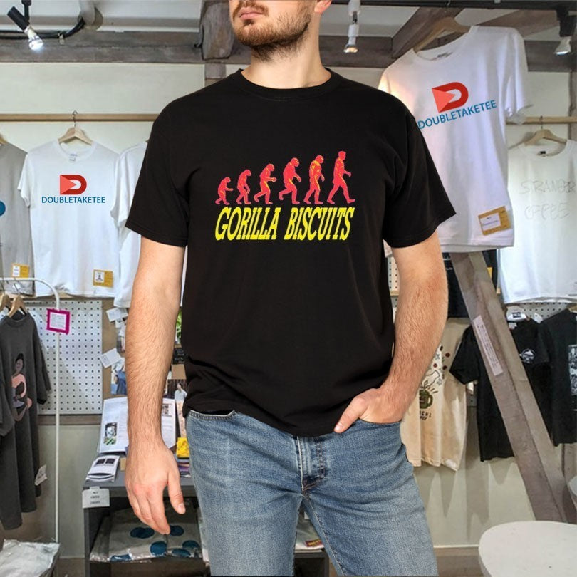 Gorilla Biscuits Start Today Evolution Shirts