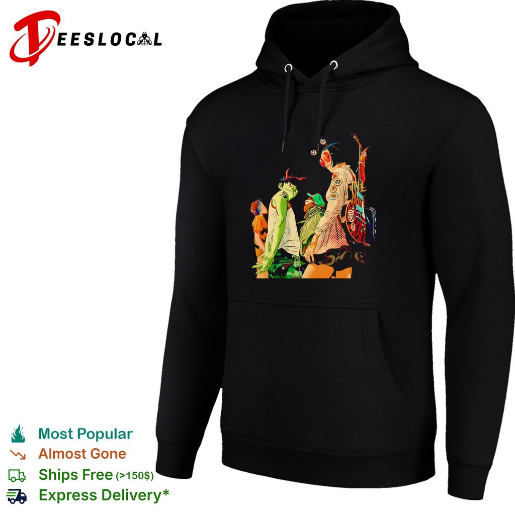 Gorillaz Tottenham London 2026 On 20 June 2026 Jumbo Band Potrait art shirt