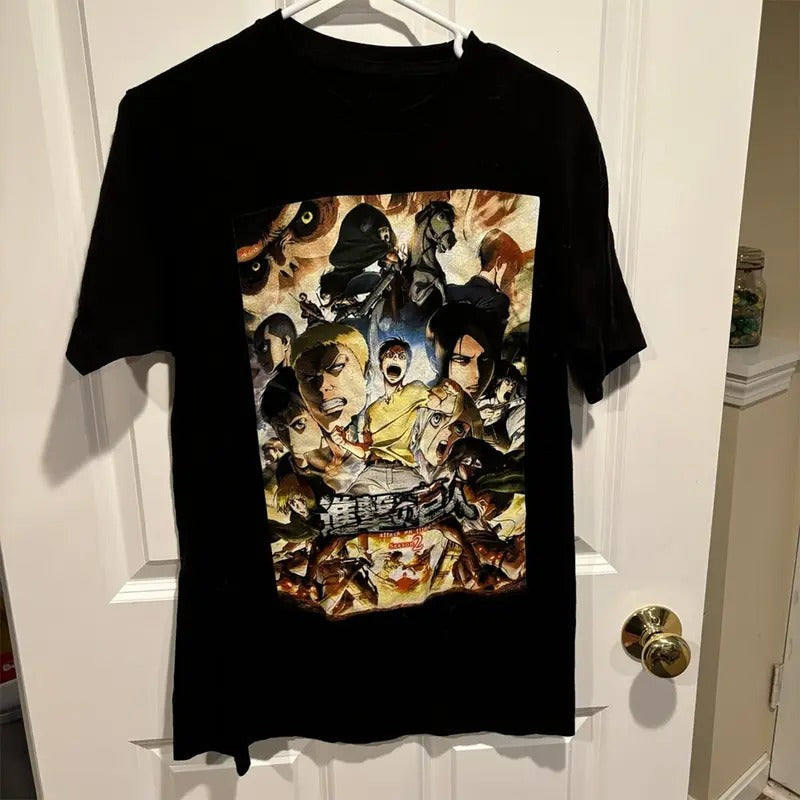 Graphic AOT Anime Attack on Titan Season 2 FansT-Shirt Hoodie, Sweatshirt | TeeBloomCo.com