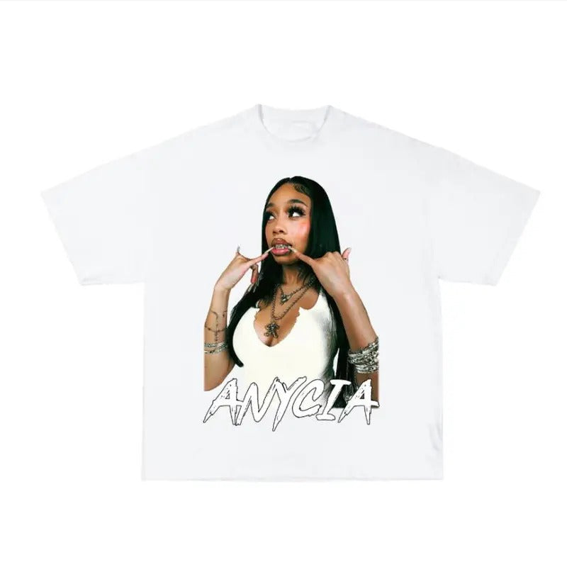Graphic Anycia Fan Shirt - Big Face Unisex Gift Tee Hoodie, Sweatshirt | TeeBloomCo.com