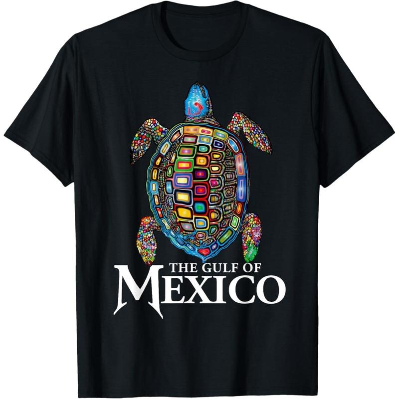 Graphic Sea Turtle Gulf of Mexico Never Forget Trump T-Shirt made in usa Hoodie, Sweatshirt | TeeBloomCo.com
