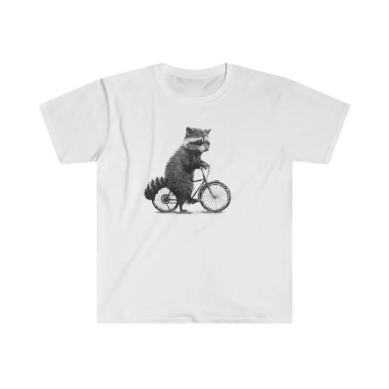 Graphic Tee Mens - Racoon Shirt - Funny Racoon Shirt Cotton Menswear Hoodie, Sweatshirt | TeeBloomCo.com