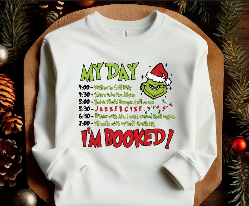 Green Mans Checklist Sweatshirt T-Shirts, Hoodie | TeeBloomCo.com