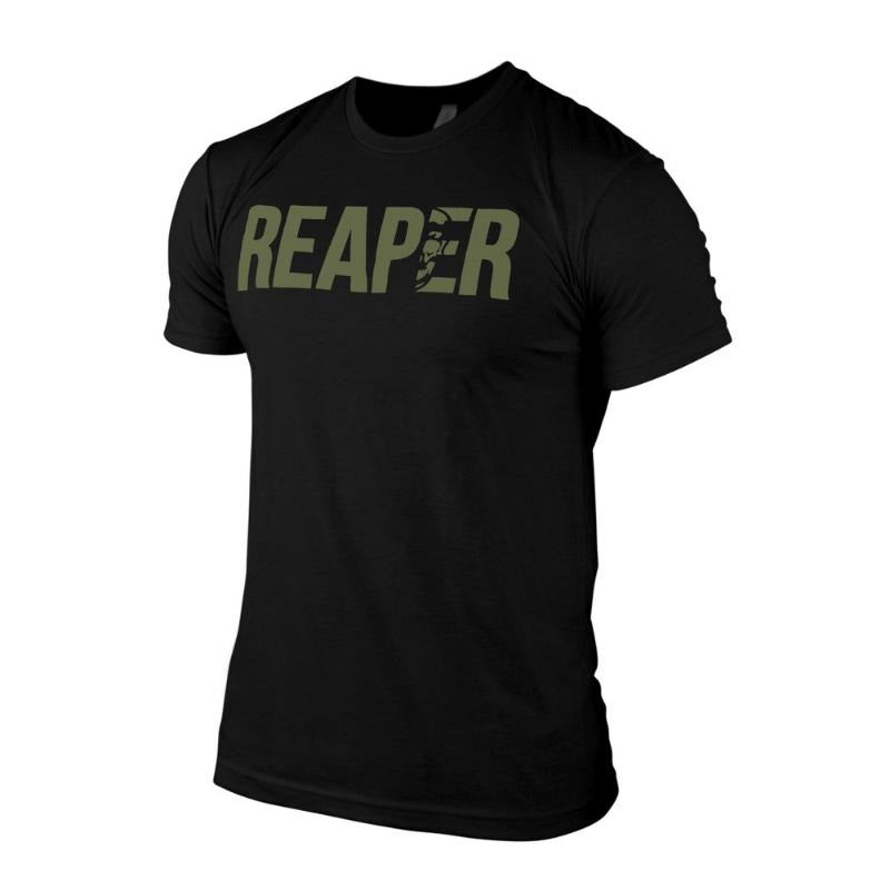 REAPER Tee - Black/Green Menswear Tshirt Hoodie, Sweatshirt | TeeBloomCo.com