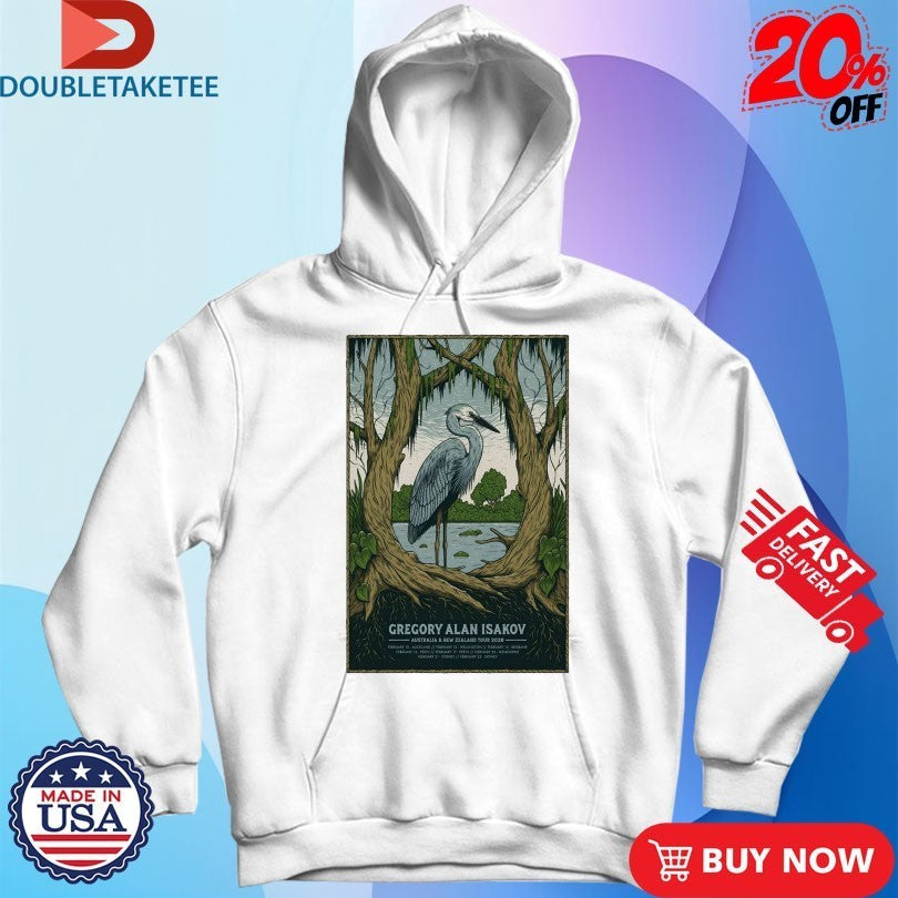 Gregory Alan Isakov AUS And New Zealand Tour 2026 Shirts