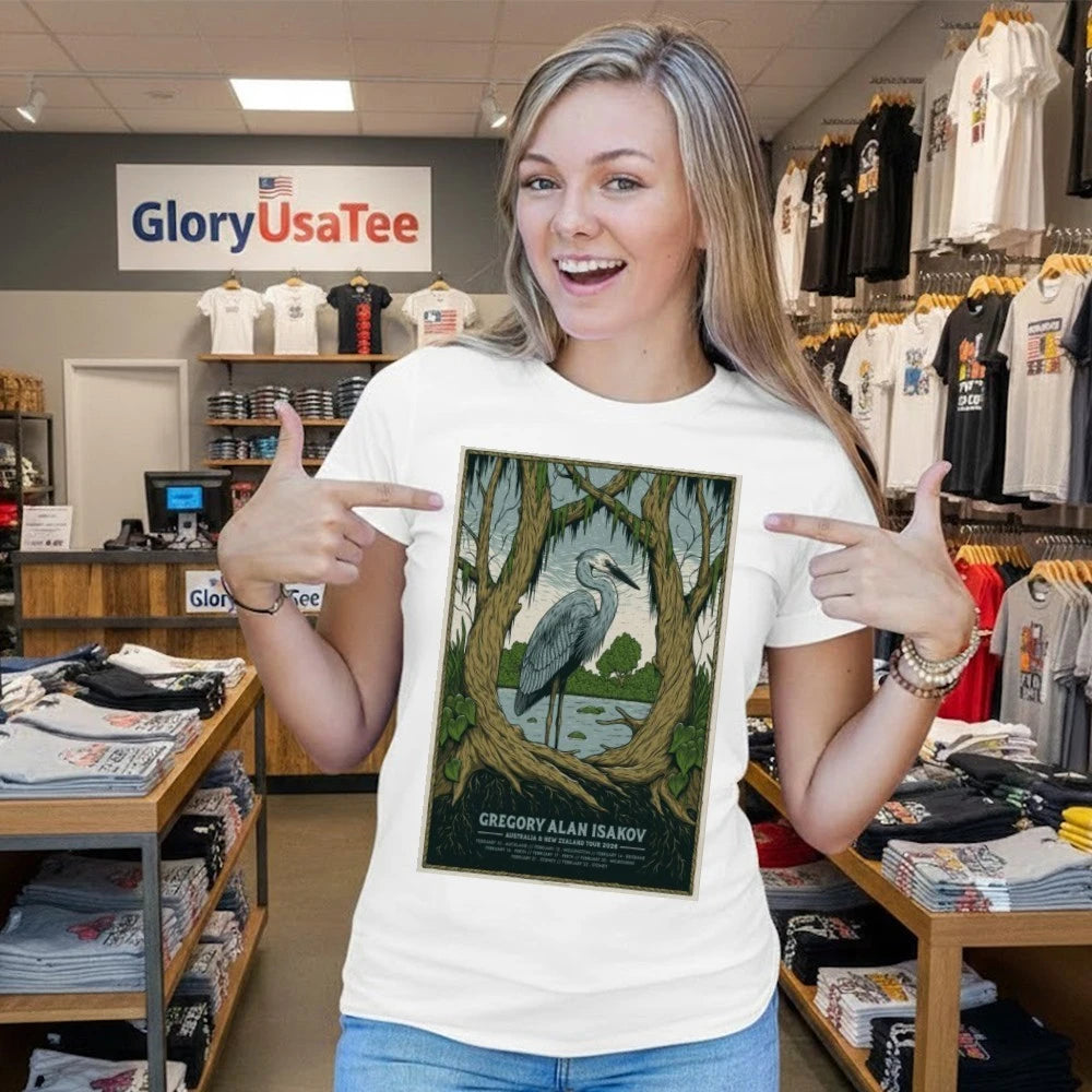 Gregory Alan Isakov Poster Tour Feb 10 2026 Auckland Shirt