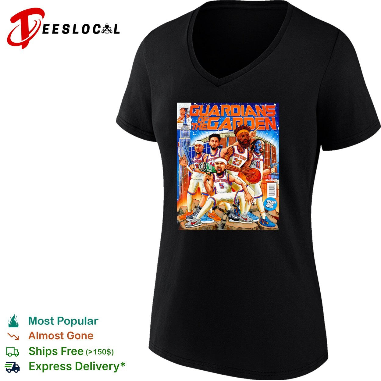 Guardians of the garden Jalen Brunson Karl Anthony Towns Mikal Bridges Josh Hart New York Knicks team shirt
