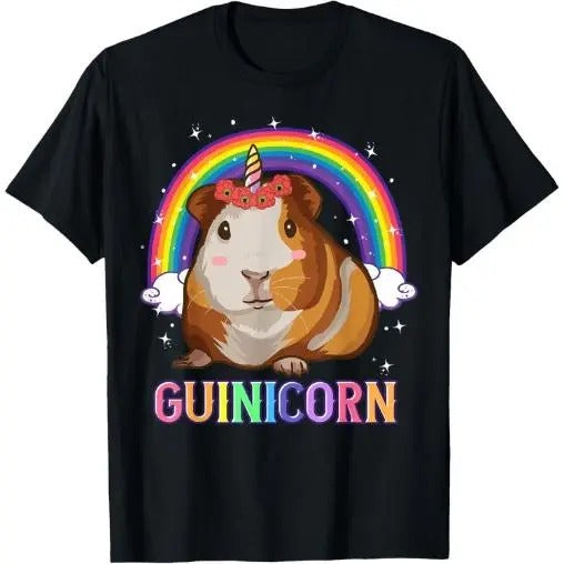 Guinea Pig Shirts For Girls Guinea Pig Unicorn T-Shirt  Made in USA Hoodie, Sweatshirt | TeeBloomCo.com