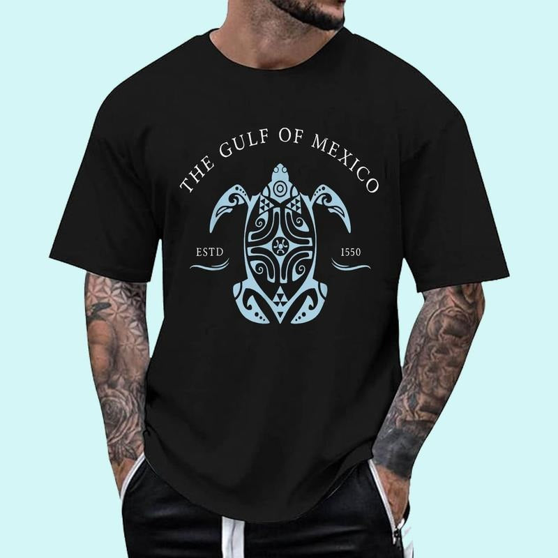 Gulf of Mexico turtle T-Shirt | Tee For Men and Women, Unisex Cotton Hoodie, Sweatshirt | TeeBloomCo.com