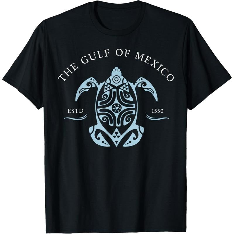 Gulf of Mexico turtle T-Shirt made in usa Hoodie, Sweatshirt | TeeBloomCo.com