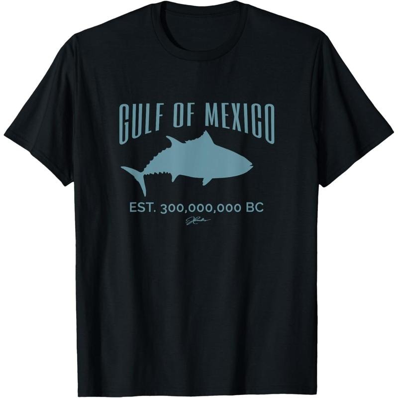 Gulf of Mexico, EST. 300,000,000 BC, Tuna T-Shirt made in usa Hoodie, Sweatshirt | TeeBloomCo.com