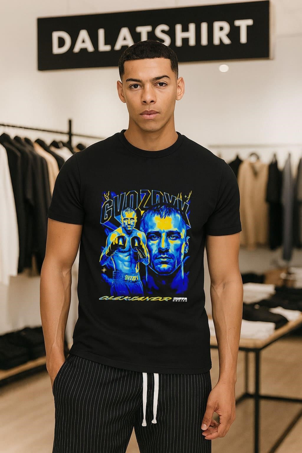 Gvozdyk Oleksandr Zuffa Boxing Light Heavyweight Boxer shirt
