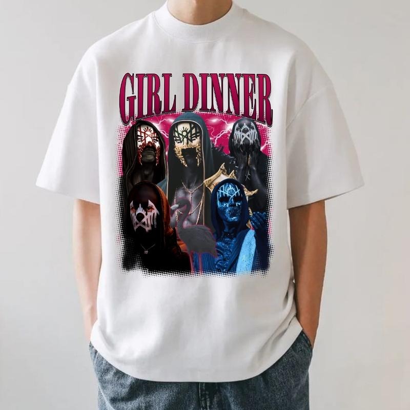 [HOT NEW] Vintage Sleep Token Girl Dinner T-Shirt, Sweatshirt, Hoodie, Tour 2025 Concert Merch, Rock Music Tee, Gifts for...