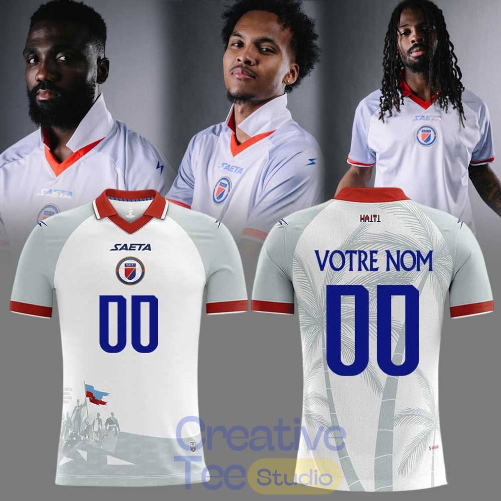Haitienne De Football 1974 História do Haiti for World Cup 2026 Jersey – White