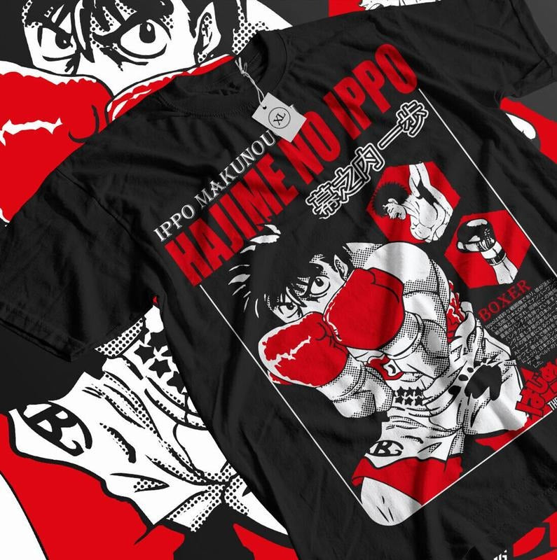 Hajime No Ippo shirt, Kamogawa Boxing Tee, Ippo Makunouchi T-shirt, Anime Shirt Hoodie, Sweatshirt | TeeBloomCo.com