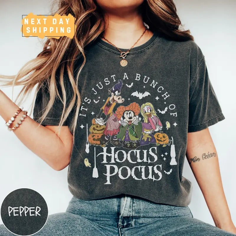 Halloween Hocus Pocus Shirt, Friends Halloween Shirt, Spooky Season Shirt, Pumpkin Shirt Hoodie, Sweatshirt | TeeBloomCo.com