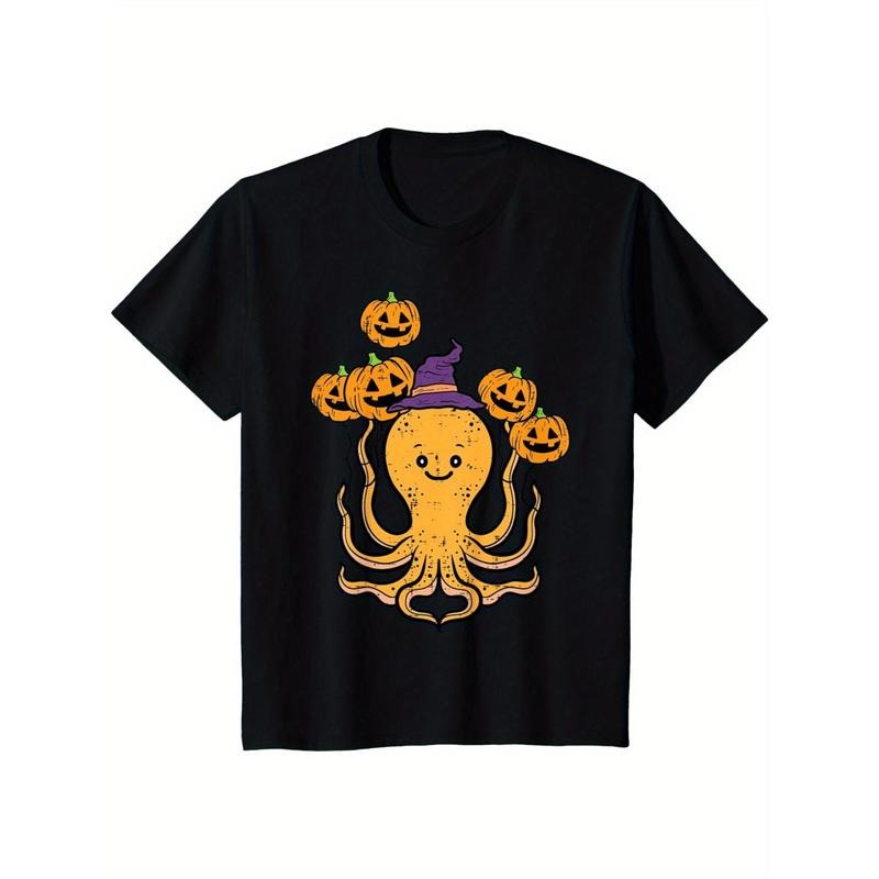 Halloween Octopus Fun Fall Costume Men's T-shirt Made in USA Hoodie, Sweatshirt | TeeBloomCo.com