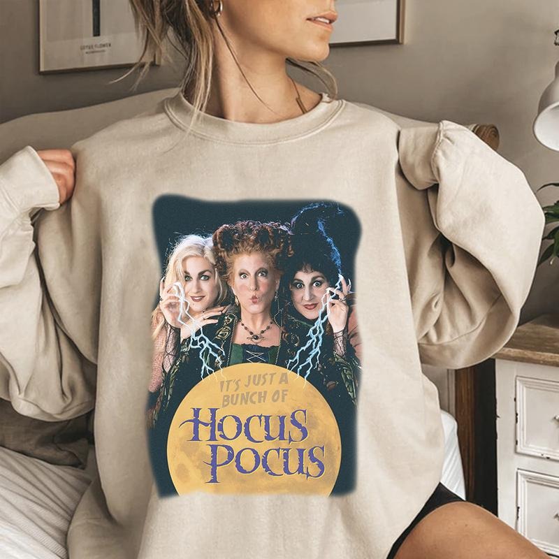 Halloween Sanderson Sisters Hocus Pocus Sweatshirtstyle{n002}2 T-Shirts, Hoodie, Sweatshirt | TeeBloomCo.com