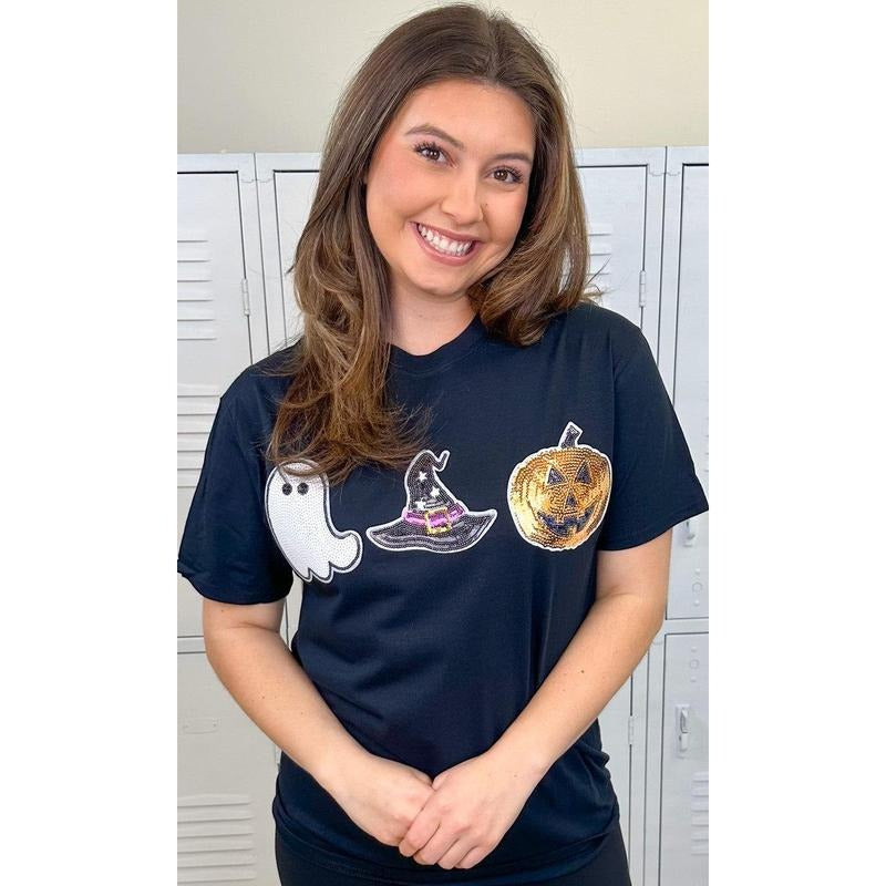 Halloween Sparkle T-Shirt Hoodie, Sweatshirt | TeeBloomCo.com