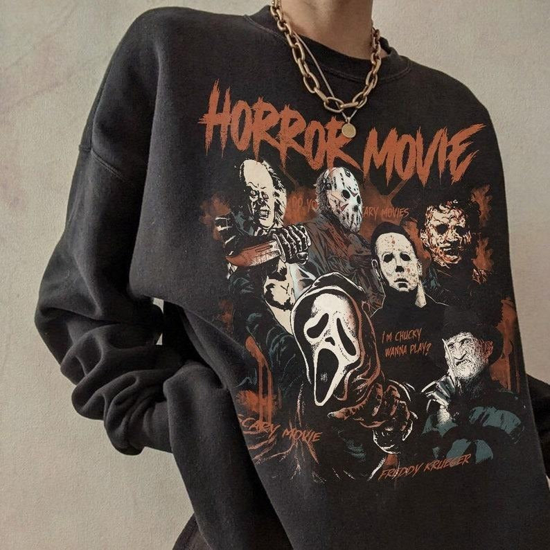 Halloween The Night He Came Home T-shirt, Horror Movies Shirt, Horror Movie Hoodie Sweatshirt | TeeBloomCo.com