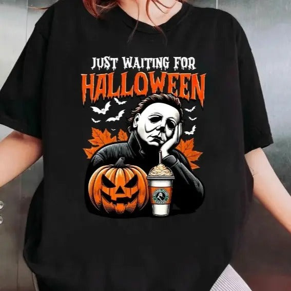 Halloween Tshirt, Waiting For Halloween Be Like Shirt, Halloween Killers Sweatshirt, Horror Characters, Scary Movie Hoodie