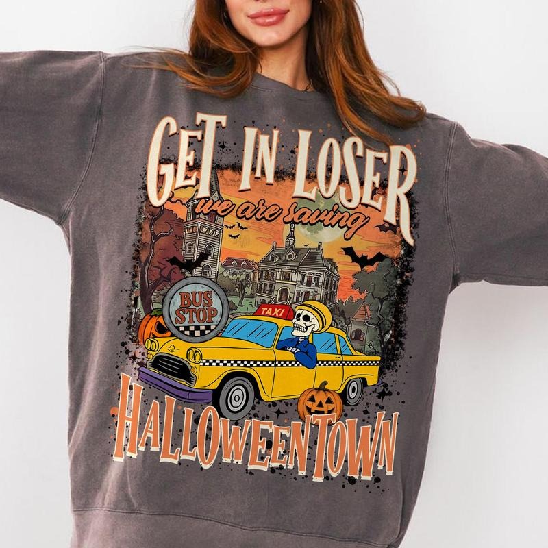 HalloweenSpooky Season Tee, Halloween Pumpkin Get in Loser Tee, Gift For Him, Gift For Her Family Holiday Trip Shirt...