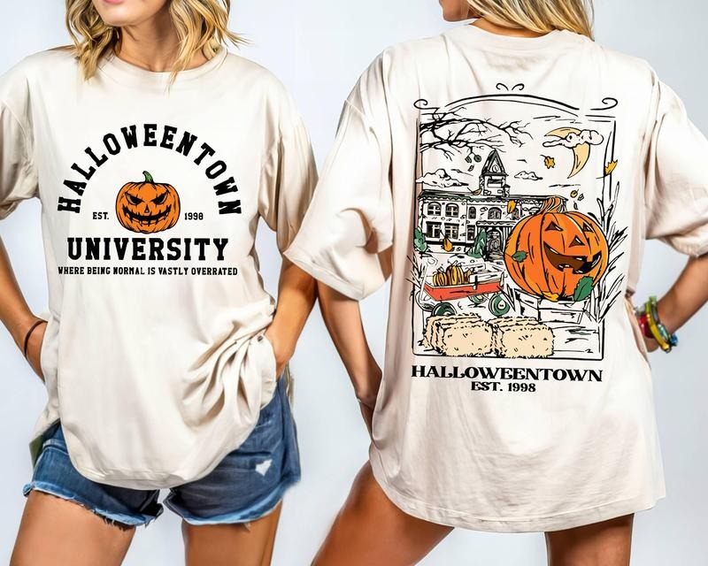 Halloweentown Est 1998 Shirt,Retro Halloweentown University Shirt,Spooky Season Tee,Halloween Party Shirt Hoodie, Sweatshirt