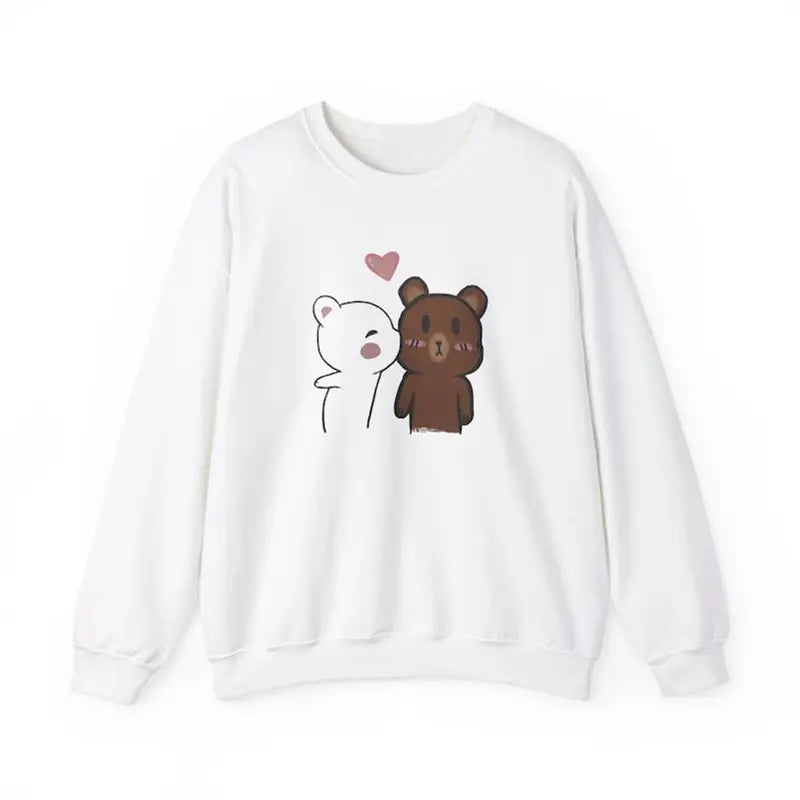 Hand Drawn Cute Valentines Day Women's Sweatshirt T-Shirts, Hoodie | TeeBloomCo.com