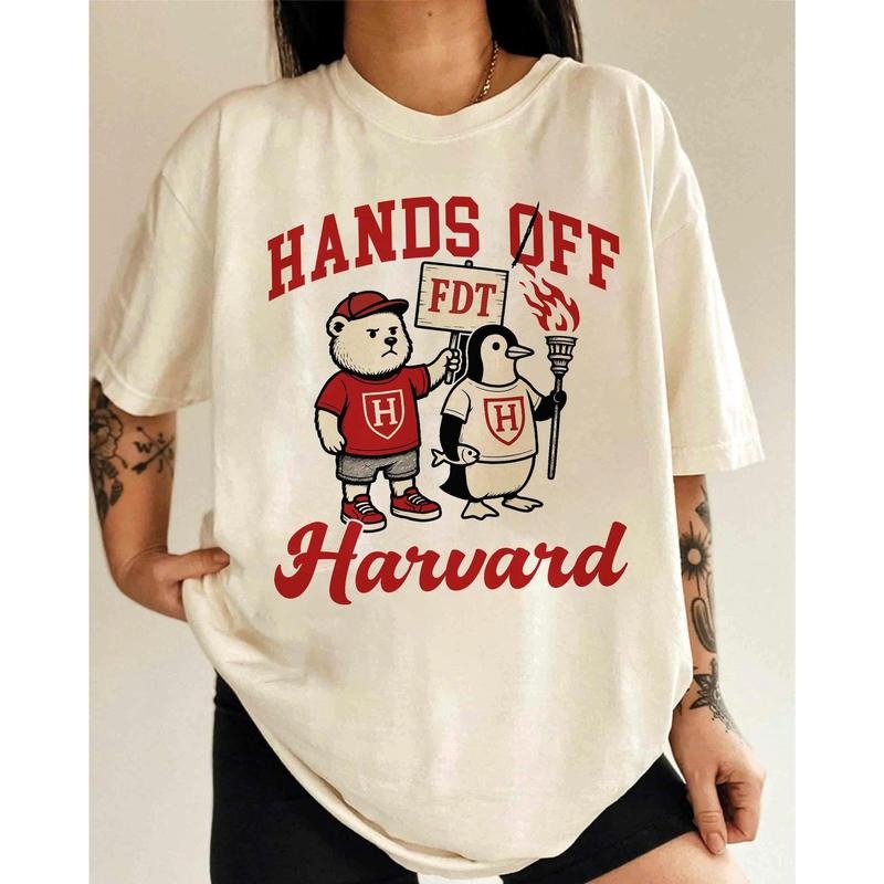 Hands Off Harvard t Shirt, Steve Kerr Harvard Sweatshirt, hoodie Hand Off Protest Shirt,  Fdt Shirt, Political Shirt,...