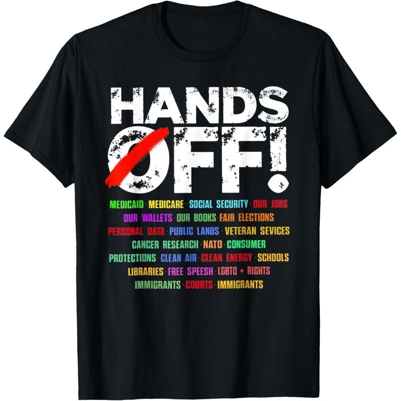 Hands Off Protest Social Security And Medicare Protest T-Shirtstyle{n002}2 T-Shirts, Hoodie, Sweatshirt | TeeBloomCo.com