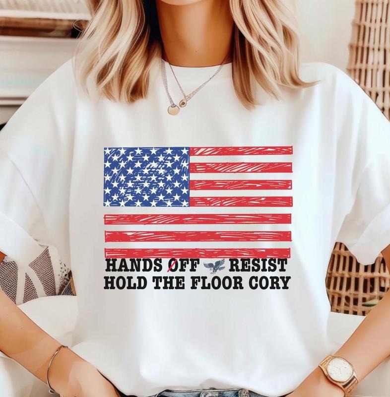 Hands Off, Hold the Floor Cory Tee, Peaceful Protest, Human Rights, Womens Rights Shirt Hoodie, Sweatshirt | TeeBloomCo.com