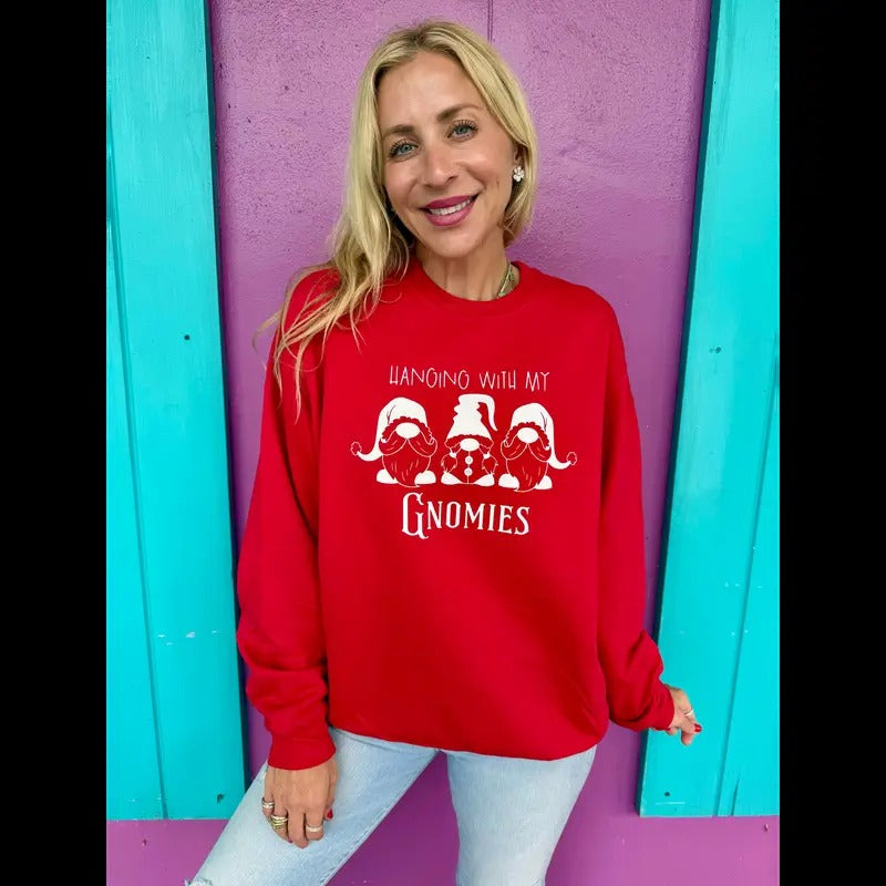 Hanging with My Gnomies Sweatshirt T-Shirts, Hoodie | TeeBloomCo.com