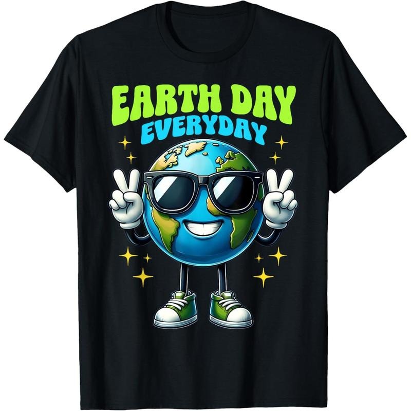 Happy Earth Day 2025 Save The Planet Earth Day Everyday MEN T-Shirt made in usa Hoodie, Sweatshirt | TeeBloomCo.com