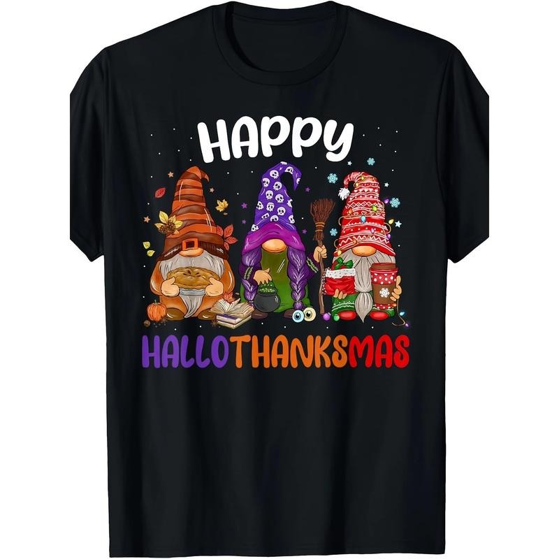 Happy Halloween, fun goblin Thanksgiving T-shirt Made in USA Hoodie, Sweatshirt | TeeBloomCo.com