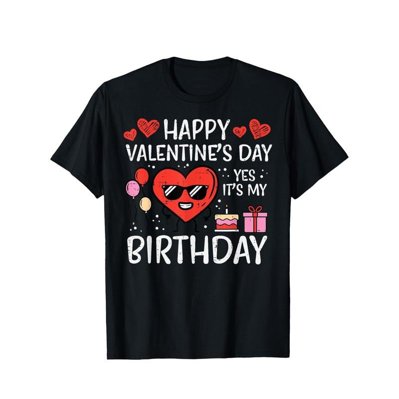 Happy Valentine'S Day Funny Valentines Day Novelty Graphic Printed Tee, Short Sleeve Boys Valentine'S Day T-Shirt for...