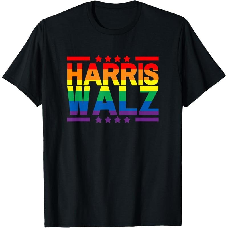 Harris Tim Walz, Pride, President T-Shirt made in usa Hoodie, Sweatshirt | TeeBloomCo.com