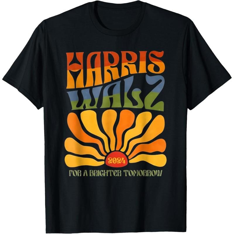 Harris Waltz For A Brighter Tomorrow Boho Aesthetic T-Shirt made in usastyle{n002}2 Hoodie, Sweatshirt | TeeBloomCo.com