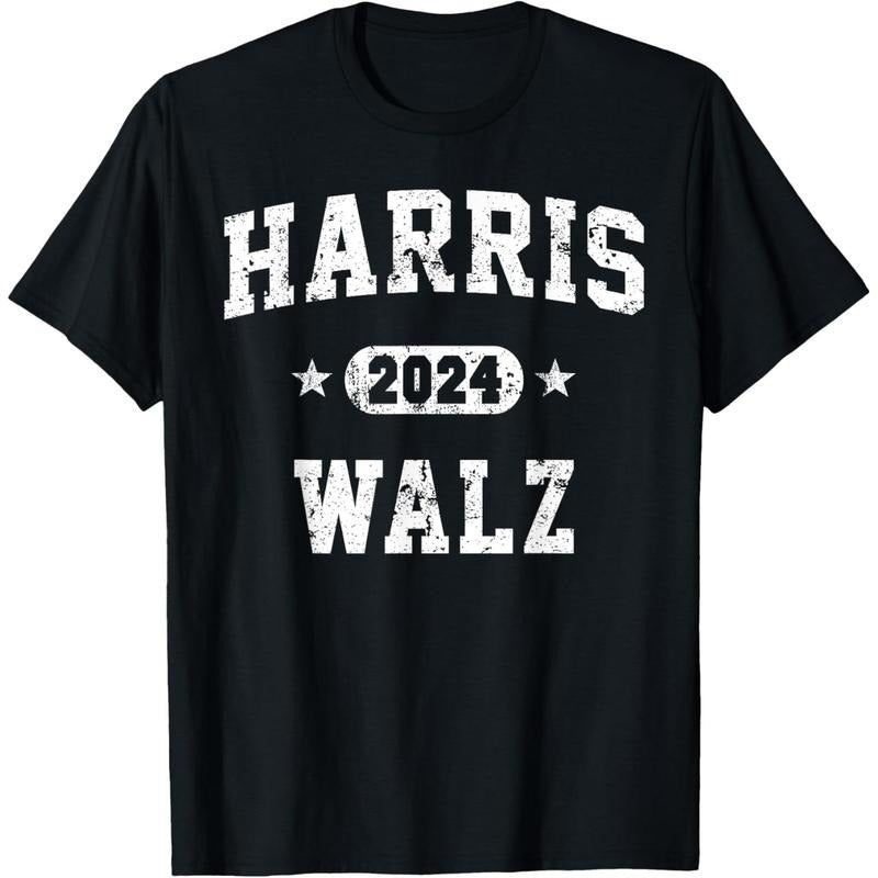 Harris Walz 2024 Vintage Team T-Shirt made in usa Hoodie, Sweatshirt | TeeBloomCo.com