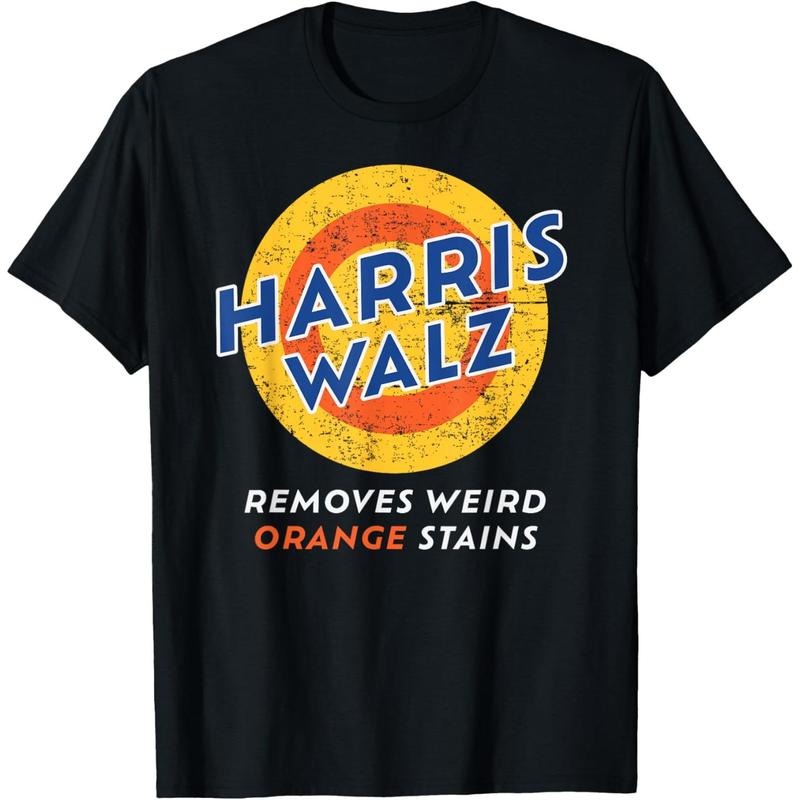 Harris Walz 2024 Waltz Removes Weird Orange Stains T-Shirt made in usa Hoodie, Sweatshirt | TeeBloomCo.com