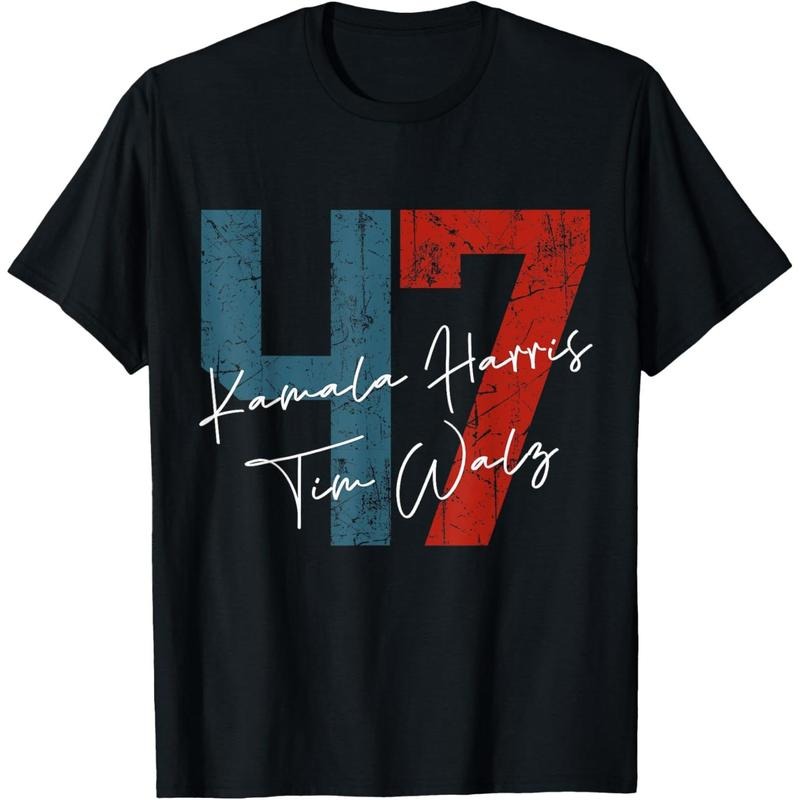 Harris Walz 47 Harris 47 Madam President US Democratic 2024 T-Shirt made in usa Hoodie, Sweatshirt | TeeBloomCo.com