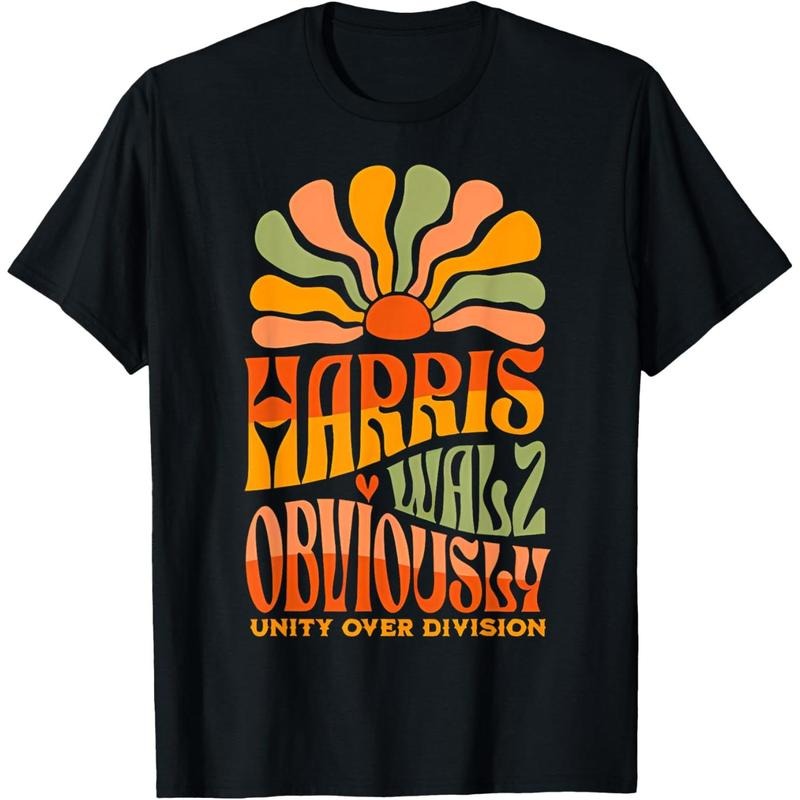 Harris Walz Obviously Unity Over Division Harris Walz 2024 T-Shirt made in usa Hoodie, Sweatshirt | TeeBloomCo.com