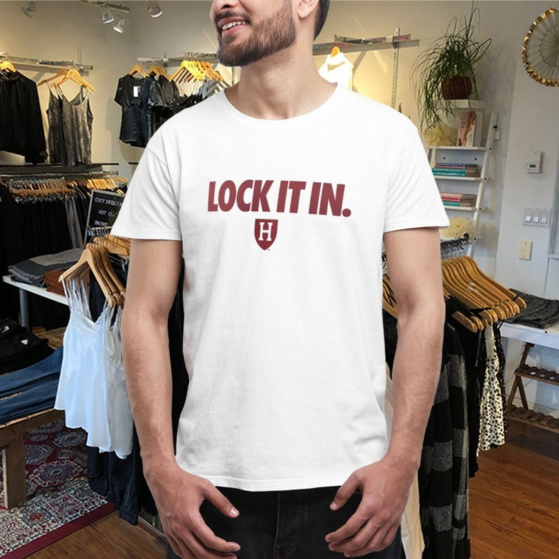 Harvard Crimson Lock It In Shirts
