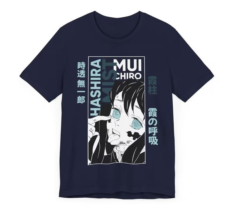 Hashira Muichiro Anime T-shirt Unisex, Demon Anime Manga Shirt, Anime Shirt, Anime Lovers Shirt, Graphic Anime Tee, Manga...