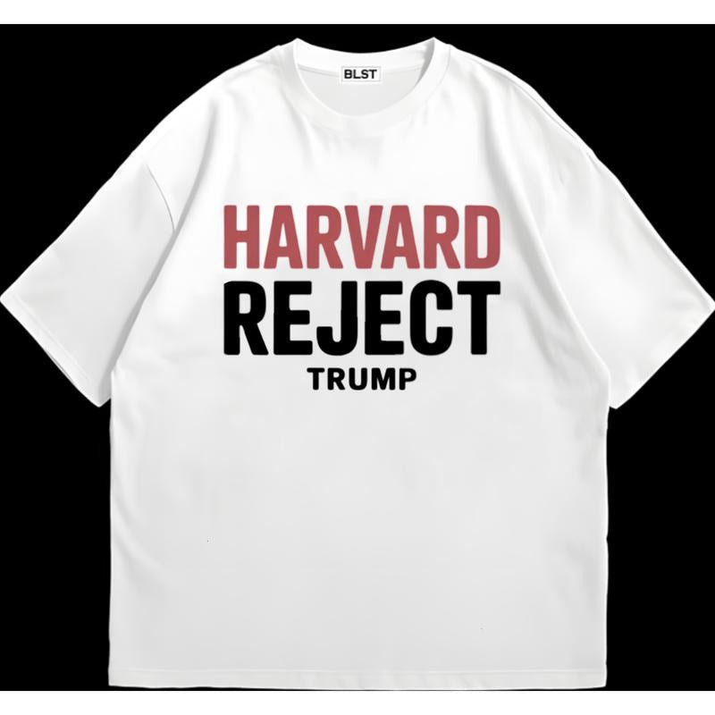 Havard Reject Trumpp T-Shirt Customizable Graphic Bold Style for Streetwear Lovers Hoodie, Sweatshirt | TeeBloomCo.com