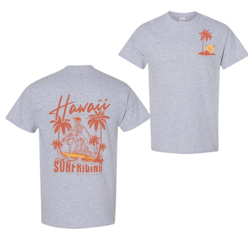 Hawaii Shirt, Summer clothes, Summer Shirt, Unisex Shirt, Full Color, Full Size Classic Cotton Hoodie, Sweatshirt