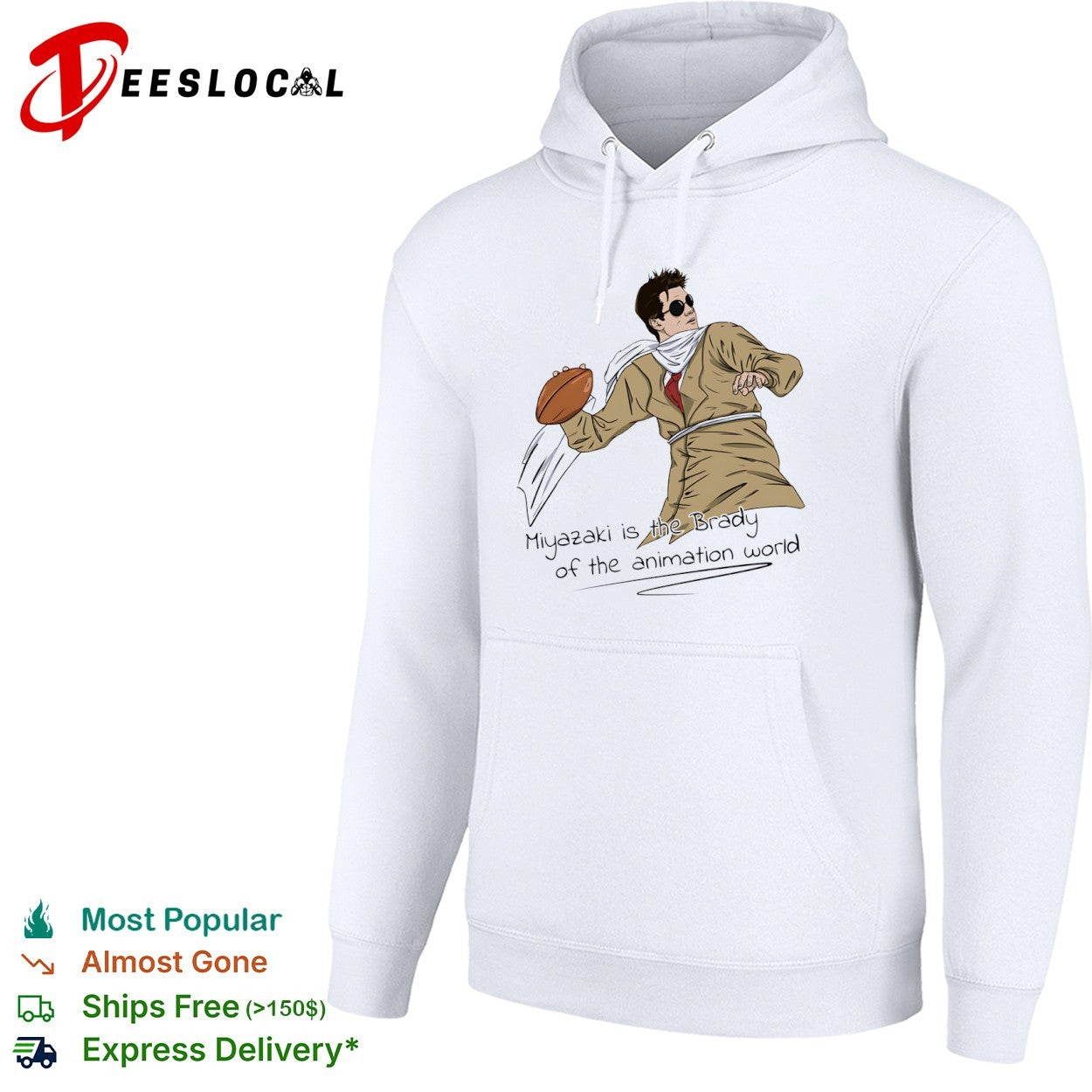 Hayao Miyazaki Tom Brady New England Patriots NFL Miyazaki is the Brady of the animation world shirt